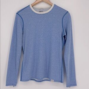 Patagonia Capilene 3 Mid Weight Polartec Base Layer Top Women’s Size Medium Blue